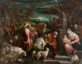 Anbetung des Magi Jacopo Bassano dal Ponte Christlich Katholisch